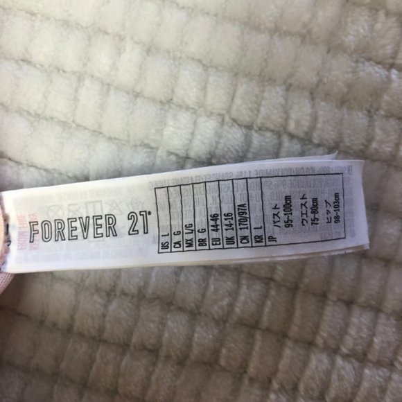 Forever 21 Pinky Peach Lace Bralette SZ L - Picture 3 of 3